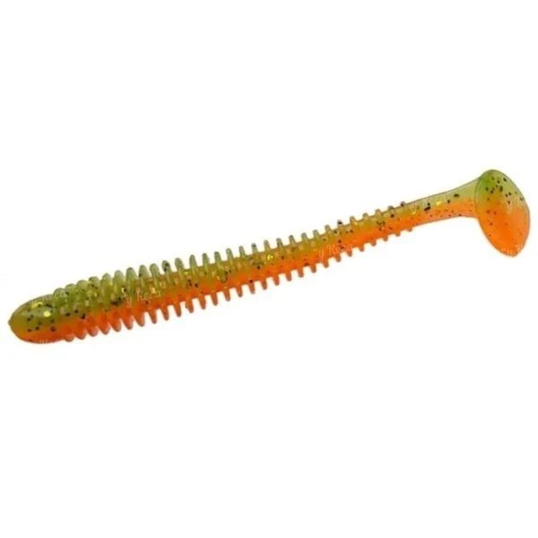 Силикон Crazy Fish Vibro Worm 4.5" фото