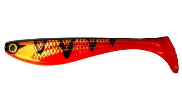 Силикон Fishup Wizzle Shad 7.0" 353-Red Tiger 2шт фото
