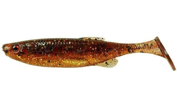 Силікон Savage Gear Fat Minnow T-Tail 105mm Motoroil UV 1шт фото