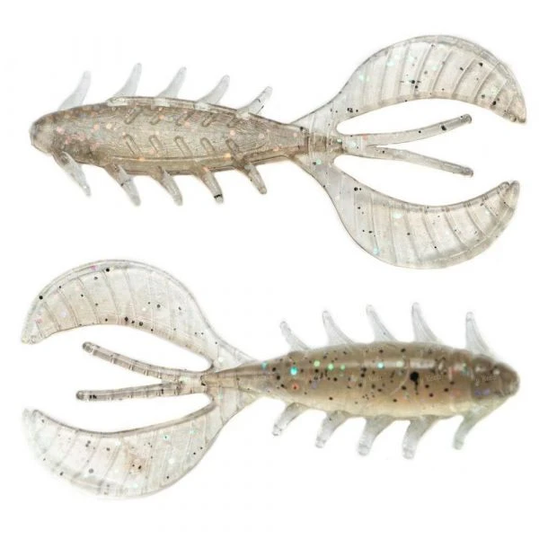 Силикон Angry Baits Chubby Craw 2.4" Electric Pro Shad UV 7шт фото