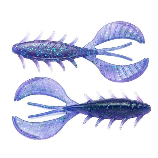 Силикон Angry Baits Chubby Craw 2.4" June Bug UV 7шт фото