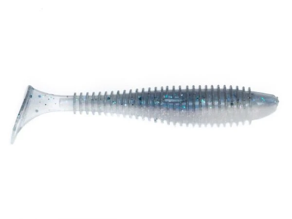Силикон Angry Baits Fatik 3.8" White Mouse UV 4шт фото