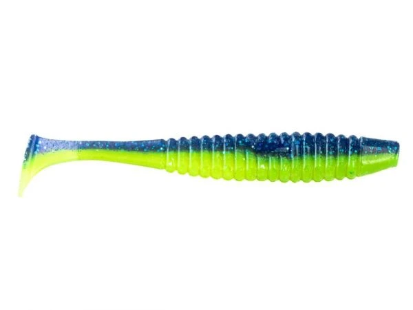 Силікон Angry Baits Shiner 8.0" 05-Acid Violet UV 2шт фото