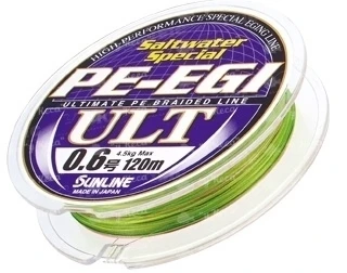 Sunline PE EGI ULT #0.8/0.148 6.0 кг 120м фото