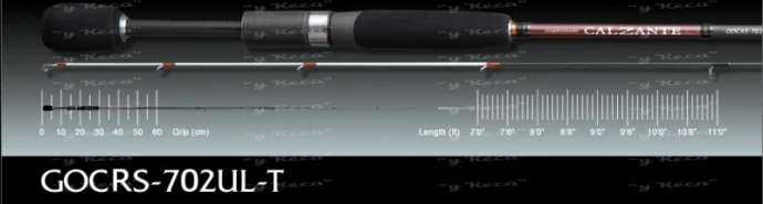 Спиннинг Graphiteleader Calzante EX GOCAXS-732UL-T 2.21m 0.6-8g фото