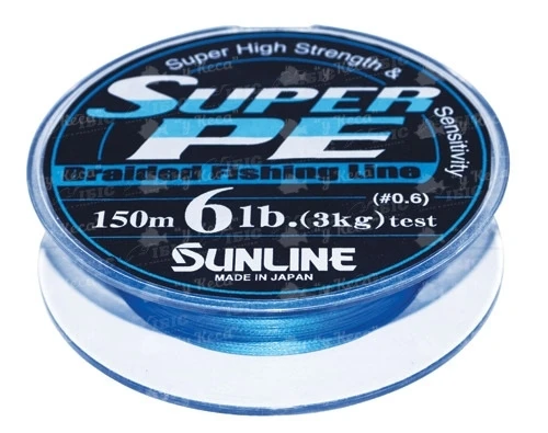 Шнур Sunline Super PE голубой  фото