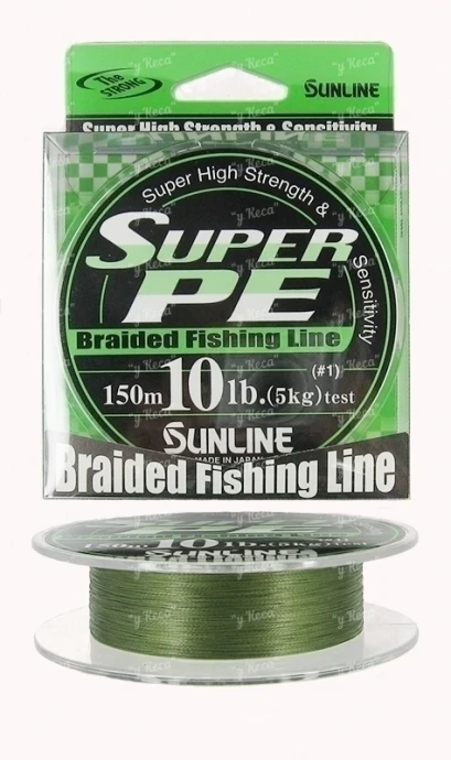Sunline Super PE 20Lb/9.0kg #2.0/0.235 150m темно зеленый фото