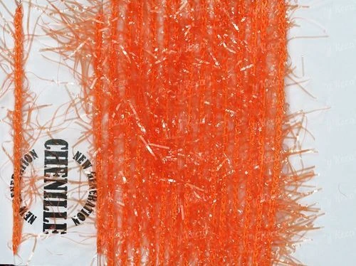 Синель Sybai Chenille Vibrant - Fluo Yellow Orang фото