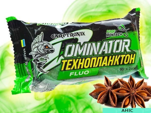 Технопланктон Профмонтаж Dominator Fluoro 2*90g Аніс фото