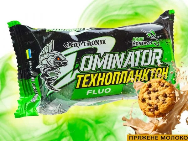 Технопланктон Профмонтаж Dominator Fluoro 2*90g Пряжене Молоко фото