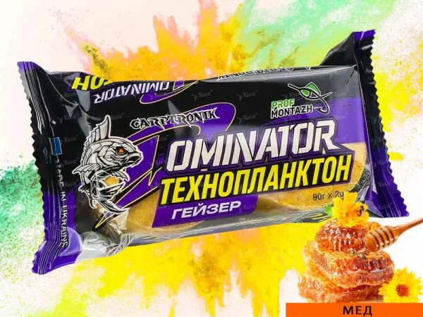 Технопланктон Профмонтаж Dominator Geyzer Active 2*90g Мед фото