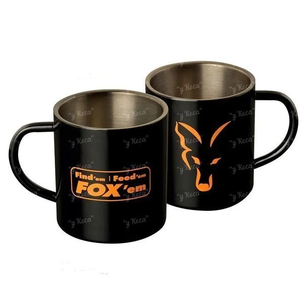 Термокружка FOX Stainless Black XL 400ml Mug FFF CLU254 фото