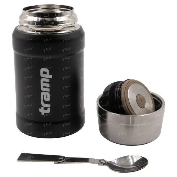 Термос пищевой Tramp 0.8л в чехле UTRC-132-black фото