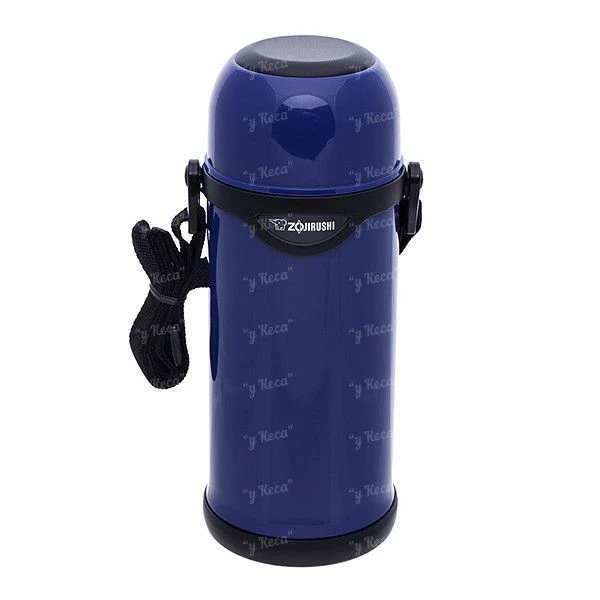 Термос Zojirushi 0.8L SJ-TG08AA синий с ремешком фото
