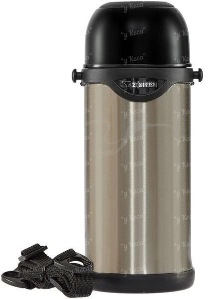 Термос Zojirushi 0.8L SJ-TG08XA серебро с ремешком фото