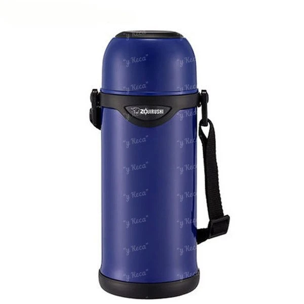 Термос Zojirushi 1.0L SJ-TG10AA синий с ремешком фото