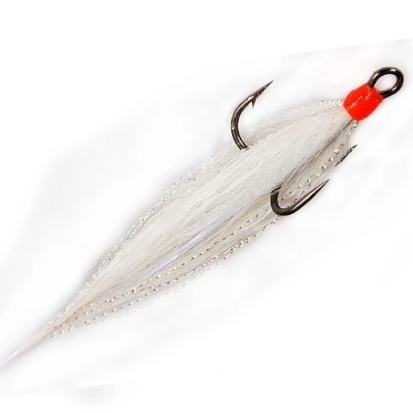 Муха на трійнику Treble White TR030-04 фото