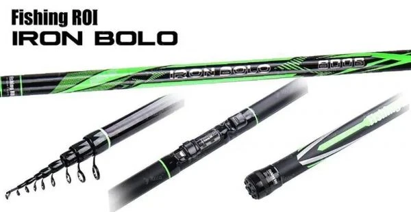 Вудлище з кільцями Fishing ROI Iron Bolo 40-100г фото
