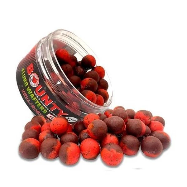Бойлы Bounty Fluro-вафтерс Kolobok 10мм Krill-Robin Red фото