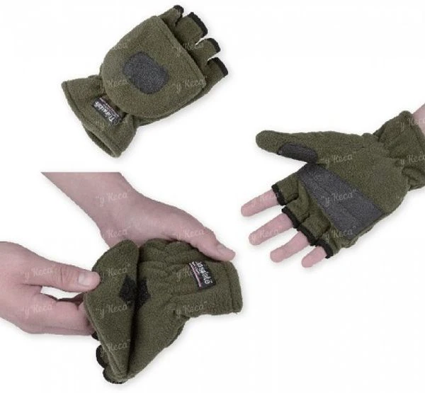 Рукавиці флісові Carp Zoom Rigging Gloves CZ8250 фото