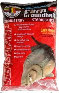 Прикормка VDE 1kg Carp Groundbait Strawberry фото