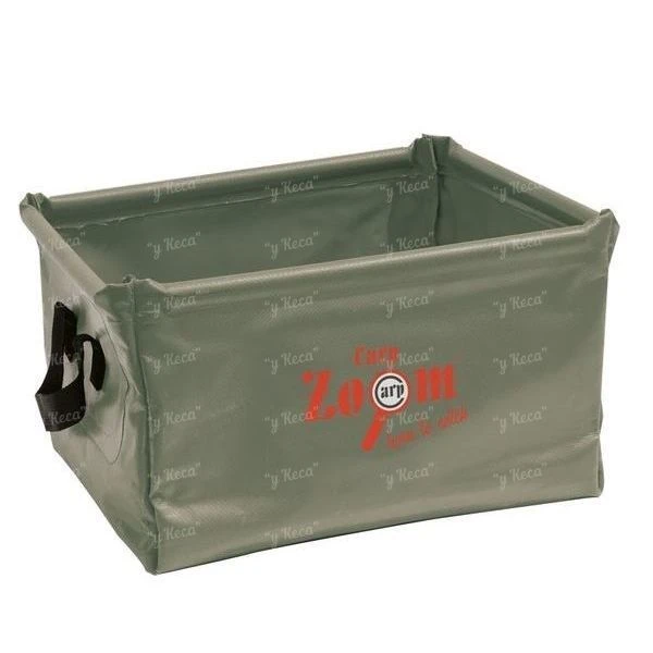 Ведро для прикомки складное ПВХ Carp Zoom Foldable Square Bucket CZ0435 фото