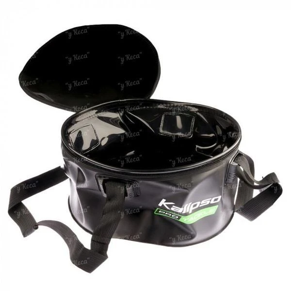 Ведро Kalipso EVA Bait bucket с крышкой 35*17см 13062010 фото
