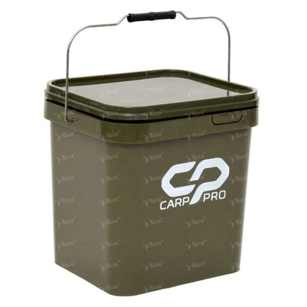 Відро пластикове Carp Pro 17л з кришкою CPSB17L фото