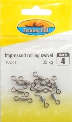 Вертлюжок Fishing ROI Impressed rolling swivel фото