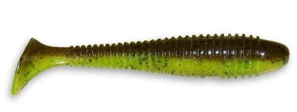 Силикон Crazy Fish Vibro Fat 4.0" 4d фото