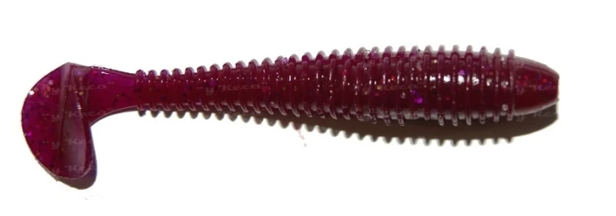 Виброхвост Crazy Fish Vibro Fat 2.7" 02 Lilac фото