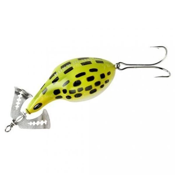 Воблер Arbogast Buzz Plug G905 80F 06-Frog-White Belly фото