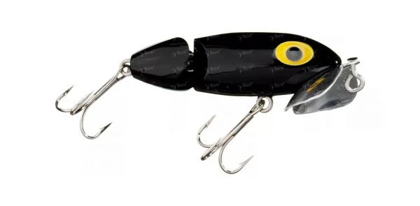 Воблер Arbogast Jitterbug Jointed Clicker G625 64F 02-Black фото