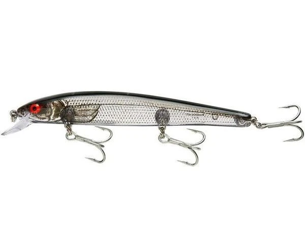 Воблер Bomber Heavy Duty Long A 152F Silver Flash Black Back фото