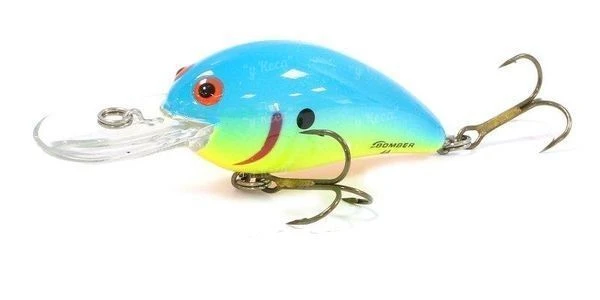 Воблер Bomber Model A 54F B04 ACHBL Chartreuse Blue фото