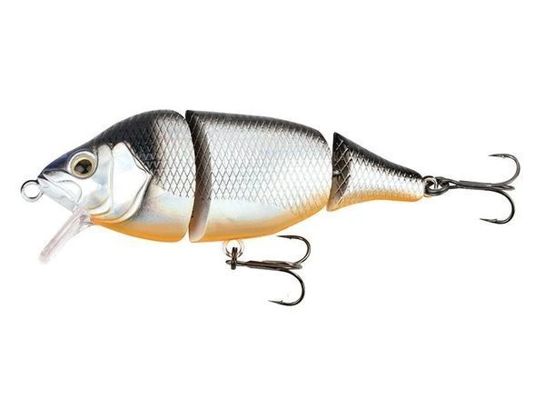 Воблер Fox Rage Hitcher Crank and Troll Jointed 100F SR UV Silver Baitfish фото