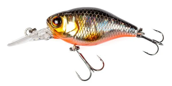 Воблер Jackall Chubby 38F MR Hl Silver Black Red Belly фото