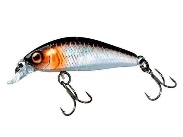 Воблер Jackall Chubby minnow 35Sp HL Silver Black фото