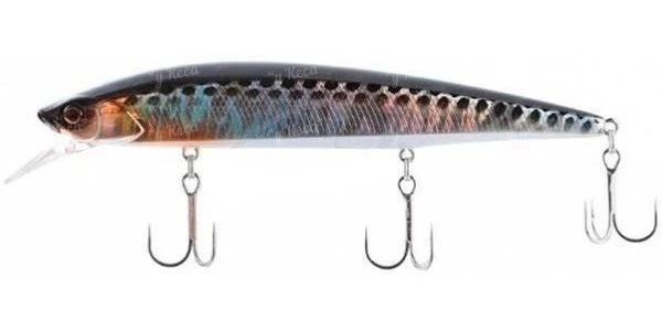 Воблер Jackall Rerange 130Sp-MR Hl Silver Black фото
