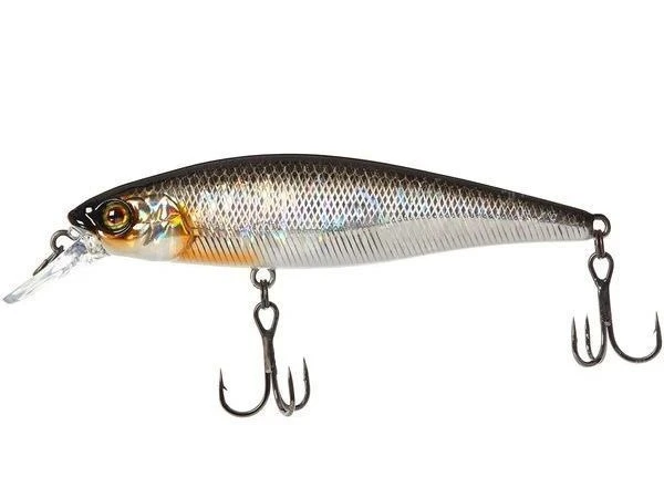 Воблер Jackall Squad Minnow 80Sp Hl silver-black фото