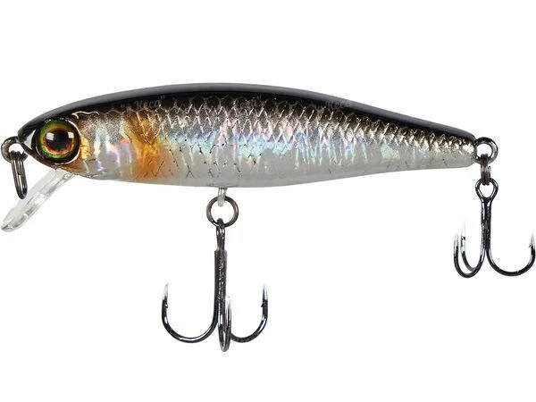 Воблер Jackall Tiny Fry 65Sp HL Silver Black фото