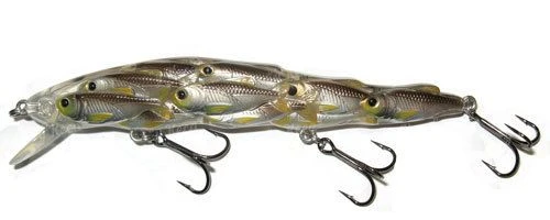 Воблер LiveTarget Yearling BaitBall 110Sp 813 Silver-Black фото