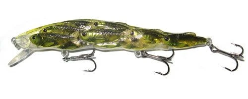 Воблер LiveTarget Yearling BaitBall 110Sp 814 Gold-Black фото