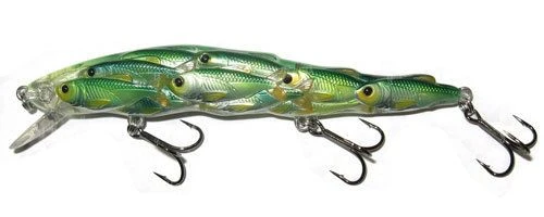 Воблер LiveTarget Yearling BaitBall 110Sp 817 Blue-Chartreuse фото