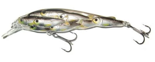 Воблер LiveTarget Yearling BaitBall 95Sp 813 Silver-Black фото