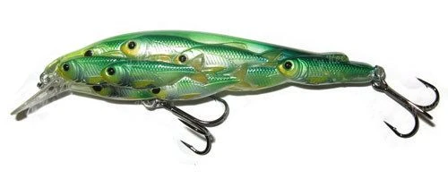 Воблер LiveTarget Yearling BaitBall 95Sp 817 Blue-Chartreuse фото