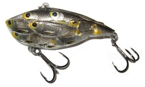 Воблер LiveTarget Yearling Rattle Bait 65S 813 Silver-Black фото