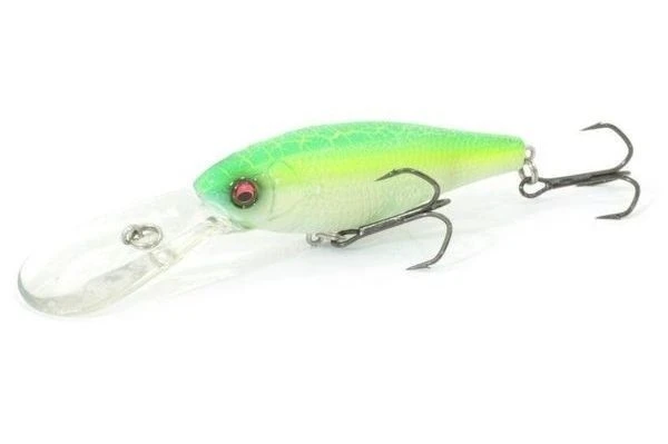 Воблер Megabass Deep-X 200T Crack Lime Chart фото