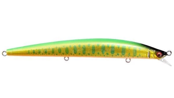 Воблер Megabass Great Hunting GH120 (X-120F) LZ Lime Back Gold OB фото