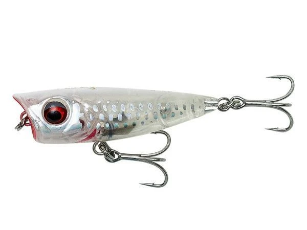 Воблер Savage Gear 3D Minnow Popper 43F Crystal White фото